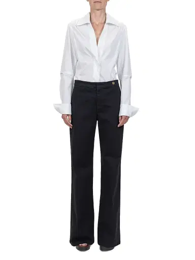 Callas Milano Women's Jane High Waist Flare Jeans Twill - Black | Thumbnail 2 Callas Milano Women's Jane High Waist Flare Jeans Twill - Black | Thumbnail 2