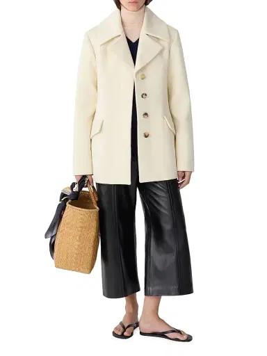 CALLAS MILANO Women's Lucky Peacoat | Thumbnail 2 CALLAS MILANO Women's Lucky Peacoat | Thumbnail 2