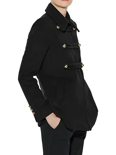 CALLAS MILANO Women's Clara - Double-Face Virgin Wool Peacoat - Black - Size 14 | Thumbnail 5 CALLAS MILANO Women's Clara - Double-Face Virgin Wool Peacoat - Black - Size 14 | Thumbnail 5