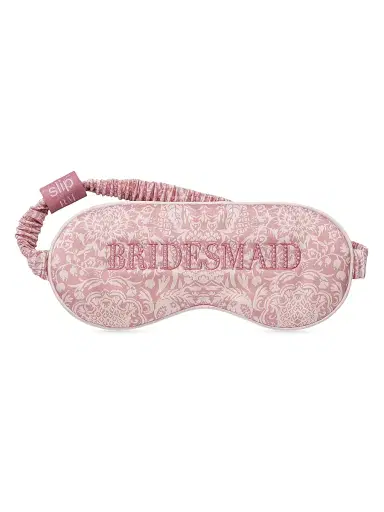 slip Women's Bride Silk Sleep Mask - Bridesmaid | Thumbnail 2 slip Women's Bride Silk Sleep Mask - Bridesmaid | Thumbnail 2