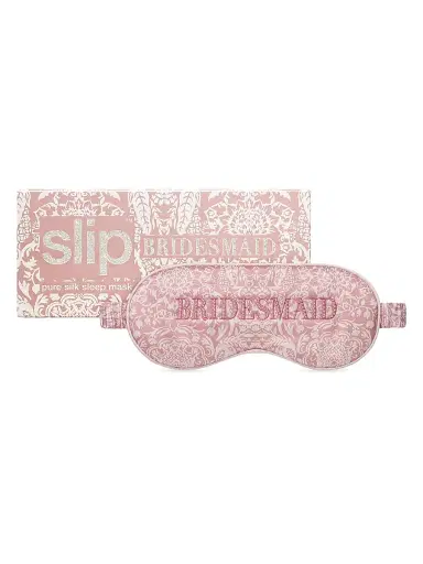 slip Women's Bride Silk Sleep Mask - Bridesmaid | Thumbnail 1 slip Women's Bride Silk Sleep Mask - Bridesmaid | Thumbnail 1
