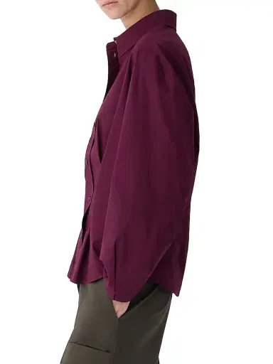 CALLAS MILANO Women's Lucia Lantern Sleeve Shirt - Violet - Size 10 | Thumbnail 3 CALLAS MILANO Women's Lucia Lantern Sleeve Shirt - Violet - Size 10 | Thumbnail 3