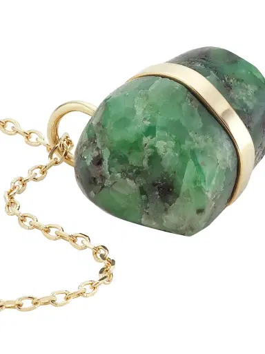 Jia Jia Women's 14K Yellow Gold & Birthstone Pendant Necklace - May | Thumbnail 4 Jia Jia Women's 14K Yellow Gold & Birthstone Pendant Necklace - May | Thumbnail 4