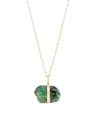 Jia Jia Women's 14K Yellow Gold & Birthstone Pendant Necklace - May | Thumbnail 1 Jia Jia Women's 14K Yellow Gold & Birthstone Pendant Necklace - May | Thumbnail 1