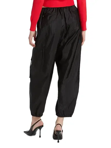 Brandon Maxwell Women's The Scout Nylon-Silk Cargo Pants | Thumbnail 5 Brandon Maxwell Women's The Scout Nylon-Silk Cargo Pants | Thumbnail 5