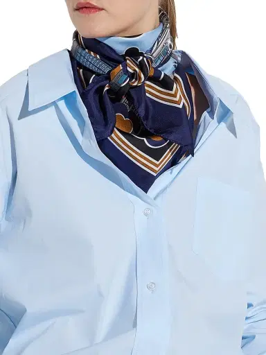 Callas Milano Women's Milan Scarf - Dark Blue | Thumbnail 2 Callas Milano Women's Milan Scarf - Dark Blue | Thumbnail 2