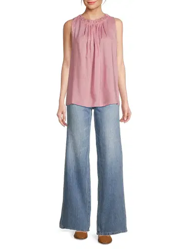 Harshman Women's Ciri Sleeveless Top - Blush Pink | Thumbnail 2 Harshman Women's Ciri Sleeveless Top - Blush Pink | Thumbnail 2