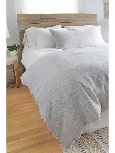 Pom Pom at Home Logan Linen Duvet Cover & Sham Collection | Thumbnail 5 Pom Pom at Home Logan Linen Duvet Cover & Sham Collection | Thumbnail 5