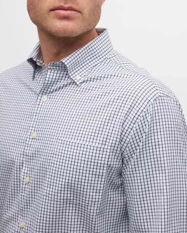 Peter Millar Men's Hanford Performance Twill Sport Shirt | Thumbnail 5 Peter Millar Men's Hanford Performance Twill Sport Shirt | Thumbnail 5