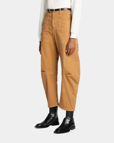 Nili Lotan Shon Mid-Rise Cropped Pants | Thumbnail 4 Nili Lotan Shon Mid-Rise Cropped Pants | Thumbnail 4
