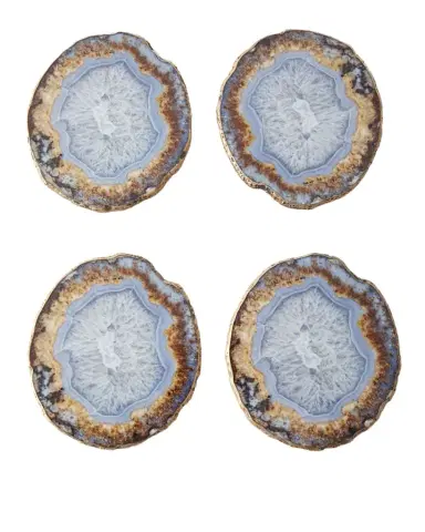 Kim Seybert Strata Coasters, Set of 4 | Thumbnail 1 Kim Seybert Strata Coasters, Set of 4 | Thumbnail 1