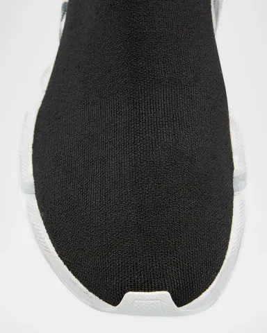 Balenciaga Men's Speed 2.0 Lt Graffiti Logo Knit Sneakers | Thumbnail 6 Balenciaga Men's Speed 2.0 Lt Graffiti Logo Knit Sneakers | Thumbnail 6