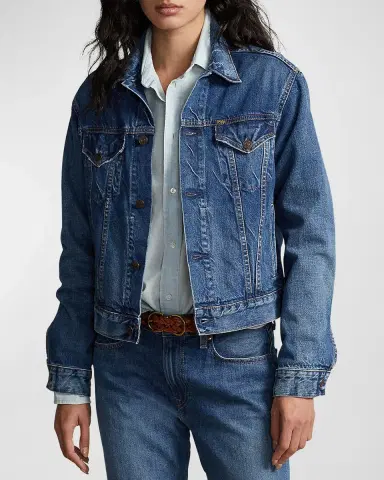 Polo Ralph Lauren Denim Trucker Jacket | Thumbnail 3 Polo Ralph Lauren Denim Trucker Jacket | Thumbnail 3