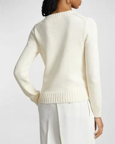 Polo Ralph Lauren Flag Cotton Crewneck Sweater | Thumbnail 4 Polo Ralph Lauren Flag Cotton Crewneck Sweater | Thumbnail 4