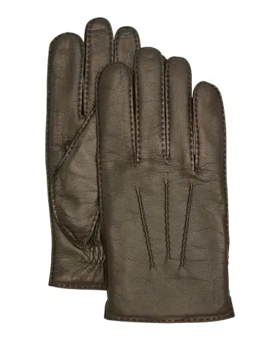 Agnelle Men 's Patina Leather Gloves | Thumbnail 1 Agnelle Men 's Patina Leather Gloves | Thumbnail 1