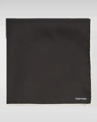 Tom Ford Men's Silk Pocket Square | Thumbnail 2 Tom Ford Men's Silk Pocket Square | Thumbnail 2