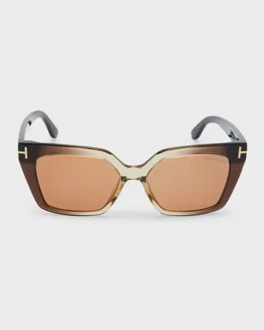 Tom Ford Winona Acetate T-Logo Cat-Eye Sunglasses | Thumbnail 3 Tom Ford Winona Acetate T-Logo Cat-Eye Sunglasses | Thumbnail 3