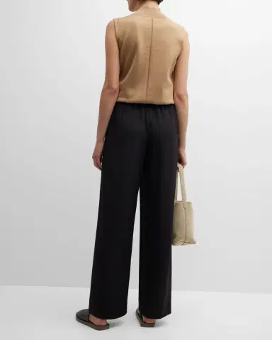 Lafayette 148 New York Perry Wide-Leg Stretch Silk Pants | Thumbnail 6 Lafayette 148 New York Perry Wide-Leg Stretch Silk Pants | Thumbnail 6