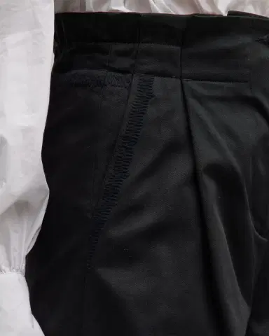 Merlette Sargent Embroidered Pleated Wide-Leg Pants | Thumbnail 5 Merlette Sargent Embroidered Pleated Wide-Leg Pants | Thumbnail 5