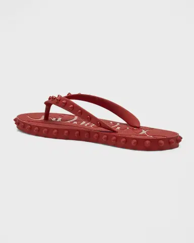 Christian Louboutin Loubi Donna Spike Flip Flops | Thumbnail 3 Christian Louboutin Loubi Donna Spike Flip Flops | Thumbnail 3