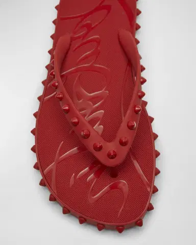 Christian Louboutin Loubi Donna Spike Flip Flops | Thumbnail 6 Christian Louboutin Loubi Donna Spike Flip Flops | Thumbnail 6