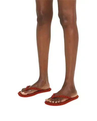 Christian Louboutin Loubi Donna Spike Flip Flops | Thumbnail 1 Christian Louboutin Loubi Donna Spike Flip Flops | Thumbnail 1