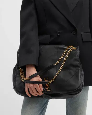 Saint Laurent Jamie 4.3 Maxi YSL Shoulder Bag in Smooth Leather | Thumbnail 3 Saint Laurent Jamie 4.3 Maxi YSL Shoulder Bag in Smooth Leather | Thumbnail 3