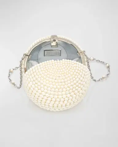 Judith Leiber Couture Sphere Pearly Minaudiere | Thumbnail 3 Judith Leiber Couture Sphere Pearly Minaudiere | Thumbnail 3