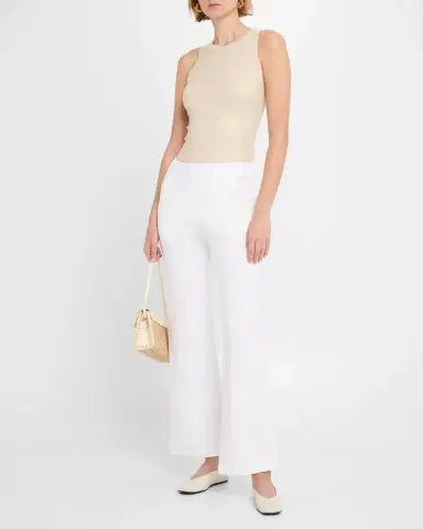 Majestic Filatures French Terry Wide-Leg Trousers | Thumbnail 2 Majestic Filatures French Terry Wide-Leg Trousers | Thumbnail 2