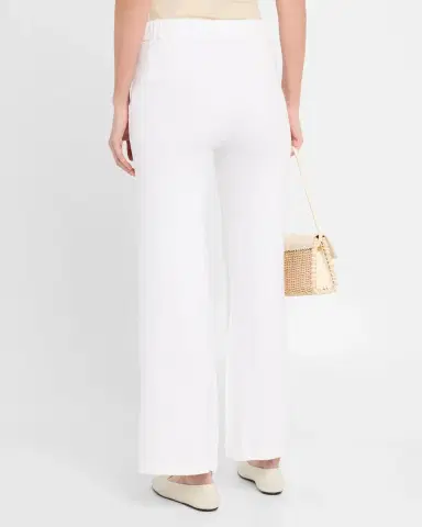 Majestic Filatures French Terry Wide-Leg Trousers | Thumbnail 3 Majestic Filatures French Terry Wide-Leg Trousers | Thumbnail 3