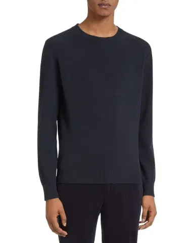 ZEGNA Men's Cashmere Crewneck Sweater | Thumbnail 1 ZEGNA Men's Cashmere Crewneck Sweater | Thumbnail 1