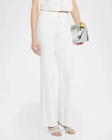 L 'AGENCE Clayton High Rise Wide-Leg Jeans | Thumbnail 3 L 'AGENCE Clayton High Rise Wide-Leg Jeans | Thumbnail 3