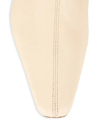 Staud Women's Wally Leather Knee-High Boots - Cream - Size 9 | Thumbnail 4 Staud Women's Wally Leather Knee-High Boots - Cream - Size 9 | Thumbnail 4