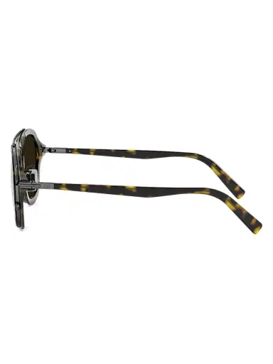 Dior Men's BlackSuit A4U 53MM Pilot Sunglasses - Dark Havana Green | Thumbnail 3 Dior Men's BlackSuit A4U 53MM Pilot Sunglasses - Dark Havana Green | Thumbnail 3