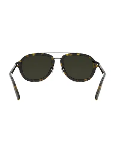 Dior Men's BlackSuit A4U 53MM Pilot Sunglasses - Dark Havana Green | Thumbnail 5 Dior Men's BlackSuit A4U 53MM Pilot Sunglasses - Dark Havana Green | Thumbnail 5