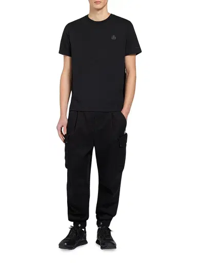 Moose Knuckles Men's Crescent Cotton T-Shirt - Black | Thumbnail 2 Moose Knuckles Men's Crescent Cotton T-Shirt - Black | Thumbnail 2