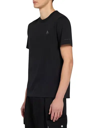 Moose Knuckles Men's Crescent Cotton T-Shirt - Black | Thumbnail 4 Moose Knuckles Men's Crescent Cotton T-Shirt - Black | Thumbnail 4