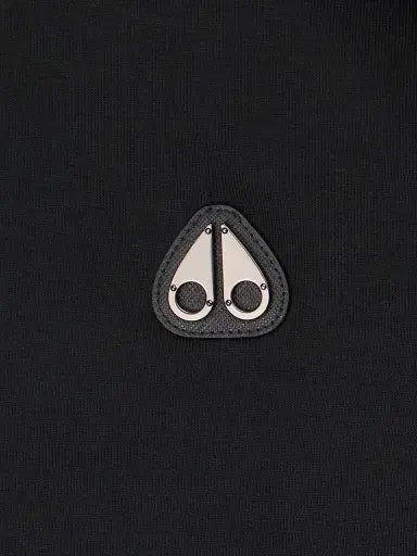 Moose Knuckles Men's Crescent Cotton T-Shirt - Black | Thumbnail 6 Moose Knuckles Men's Crescent Cotton T-Shirt - Black | Thumbnail 6
