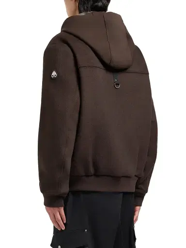 Moose Knuckles Men's Elington Wool Bomber Jacket - Espresso | Thumbnail 6 Moose Knuckles Men's Elington Wool Bomber Jacket - Espresso | Thumbnail 6
