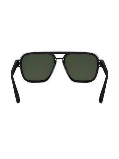 BVLGARI Men's Aluminium 56MM Tortoiseshell Square Sunglasses | Thumbnail 5 BVLGARI Men's Aluminium 56MM Tortoiseshell Square Sunglasses | Thumbnail 5