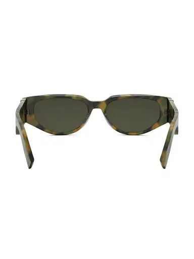 Dior Men's CD Diamond S7I Geometric Sunglasses - Camo Havana Green | Thumbnail 5 Dior Men's CD Diamond S7I Geometric Sunglasses - Camo Havana Green | Thumbnail 5