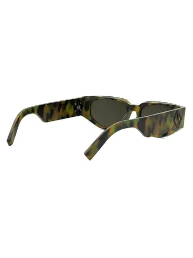Dior Men's CD Diamond S7I Geometric Sunglasses - Camo Havana Green | Thumbnail 6 Dior Men's CD Diamond S7I Geometric Sunglasses - Camo Havana Green | Thumbnail 6