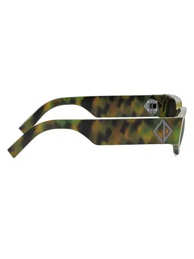 Dior Men's CD Diamond S7I Geometric Sunglasses - Camo Havana Green | Thumbnail 7 Dior Men's CD Diamond S7I Geometric Sunglasses - Camo Havana Green | Thumbnail 7