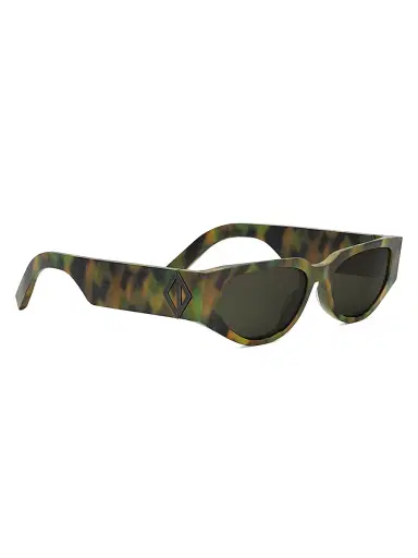 Dior Men's CD Diamond S7I Geometric Sunglasses - Camo Havana Green | Thumbnail 8 Dior Men's CD Diamond S7I Geometric Sunglasses - Camo Havana Green | Thumbnail 8