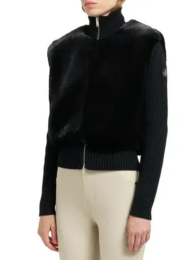 Moose Knuckles Women's Dua Bunny Wool-Cashmere Zip Cardigan | Thumbnail 5 Moose Knuckles Women's Dua Bunny Wool-Cashmere Zip Cardigan | Thumbnail 5