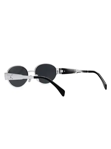 Celine Men's Triomphe 54MM Oval Sunglasses | Thumbnail 4 Celine Men's Triomphe 54MM Oval Sunglasses | Thumbnail 4