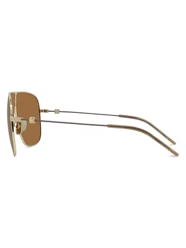 Givenchy Men's GV Speed 64MM Pilot Sunglasses - Gold Brown | Thumbnail 3 Givenchy Men's GV Speed 64MM Pilot Sunglasses - Gold Brown | Thumbnail 3