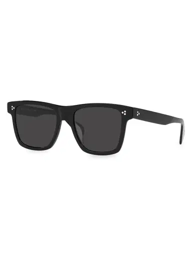 Oliver Peoples Men's Casian 54MM Square Sunglasses - Black | Thumbnail 1 Oliver Peoples Men's Casian 54MM Square Sunglasses - Black | Thumbnail 1