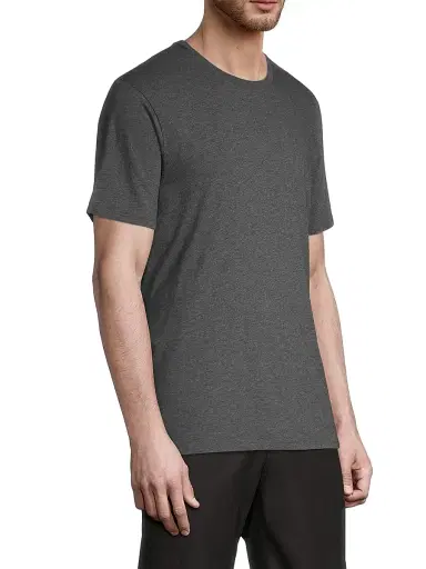 Vince Men's Crewneck Short-Sleeve T-Shirt - Carbon | Thumbnail 4 Vince Men's Crewneck Short-Sleeve T-Shirt - Carbon | Thumbnail 4