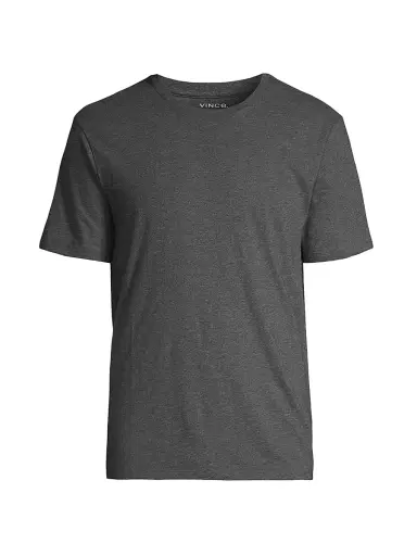 Vince Men's Crewneck Short-Sleeve T-Shirt - Carbon | Thumbnail 1 Vince Men's Crewneck Short-Sleeve T-Shirt - Carbon | Thumbnail 1